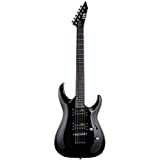 ESP LTD MH-10 - Guitarra eléctrica con estuche, color: Negro